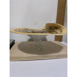 Hand blown Cake Class Stand